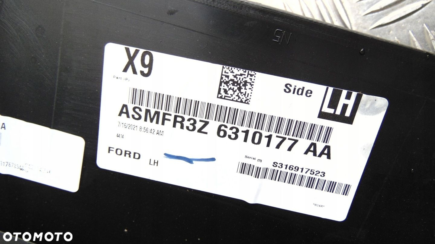 FORD MUSTANG 2015-2023 NAKŁADKA LISTWA PROGOWA PRÓG LEWY NOWY 6310177AA - 6