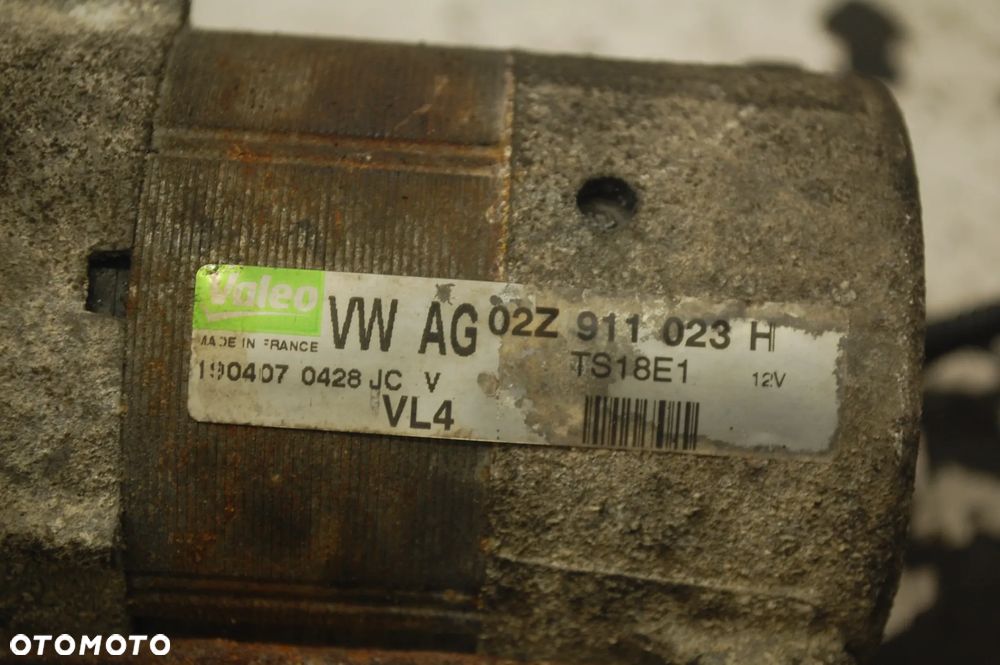 ROZRUSZNIK VALEO 02Z911023G 2.0 FSI SKODA OCTAVIA II AUDI A3 8P VW GOLF V SEAT ALTEA 1.9 TDI 02Z911023H - 8