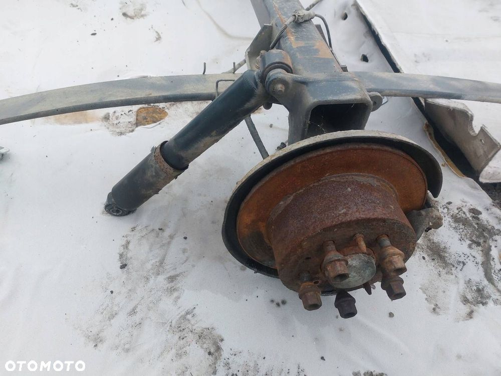 BELKA OŚ ZAWIESZENIA TYŁ + RESORY FIAT DUCATO III 15" 06-14r - 3