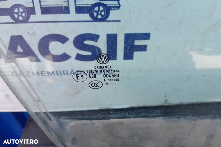 Geam usa fata dreapta 43R-004583 43R-004583 Volkswagen VW Golf 6 [200 - 3