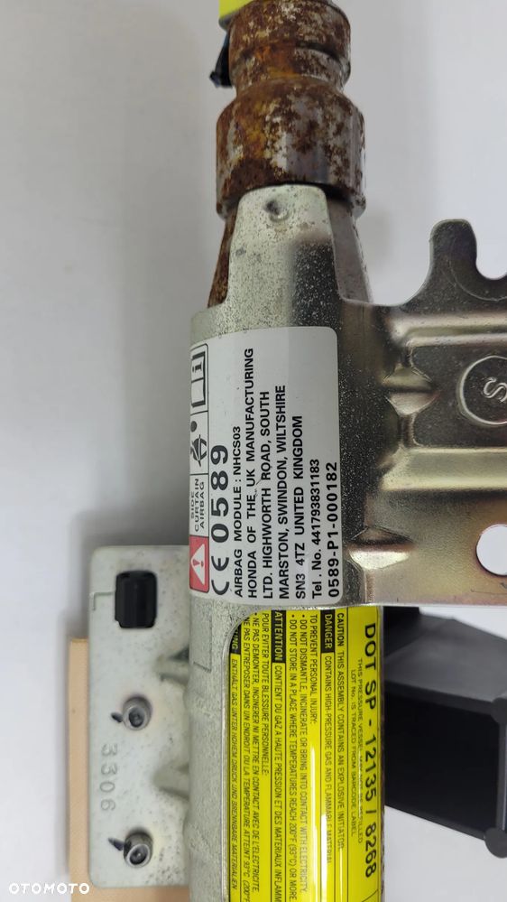 KURTYNA POWIETRZNA LEWA PRAWA AIR BAG HONDA CR-V IV 12-18 - 7