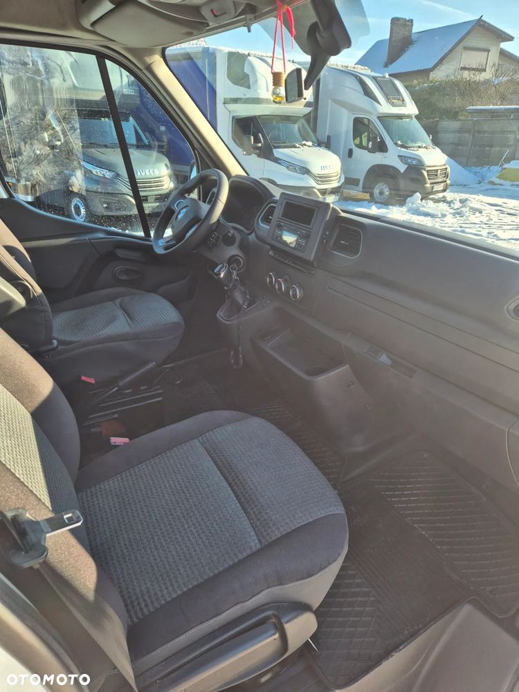 Renault MASTER FIRANA 10EP PLANDEKA SPOJTRAK XL TWINCAB 2.3 165KM SERWIS ASO BEZWYPADKOWY ZADBANY 2021 PODUSZKI FV23% WEBASTO BEZ WKŁADU FINANSOWEGO - 12