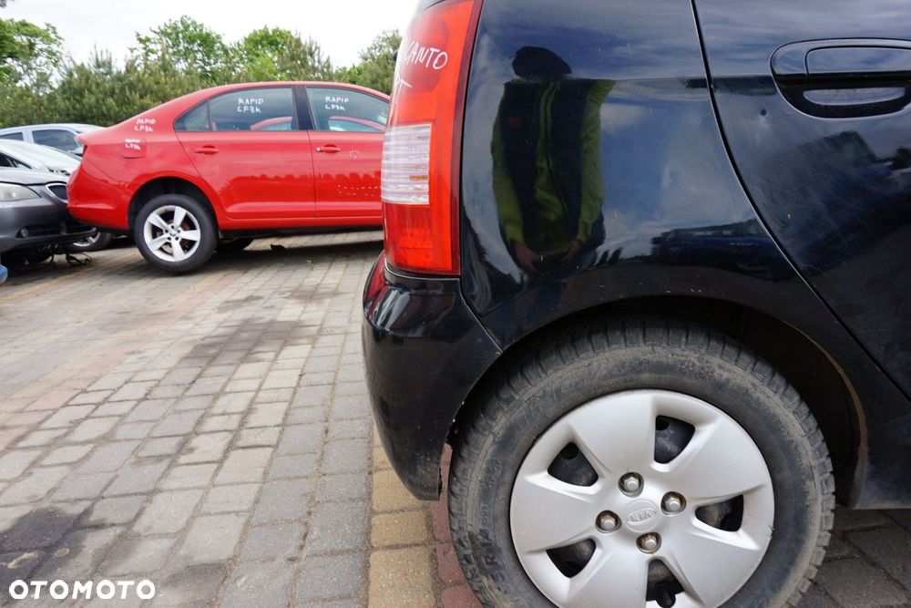ZDERZAK TYLNY PICANTO I Z1  CZARNY KIA 2003-2007 - 3