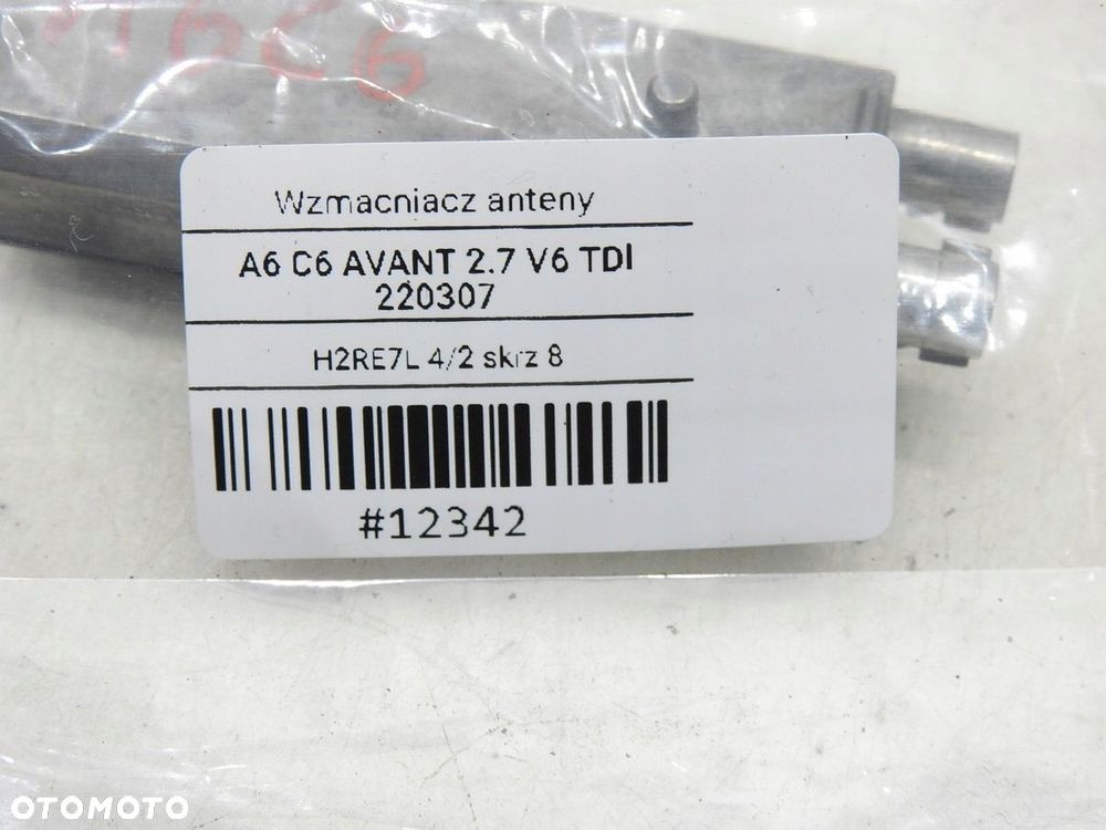 WZMACNIACZ ANTENY AUDI A6 C6 4F9035225A - 9