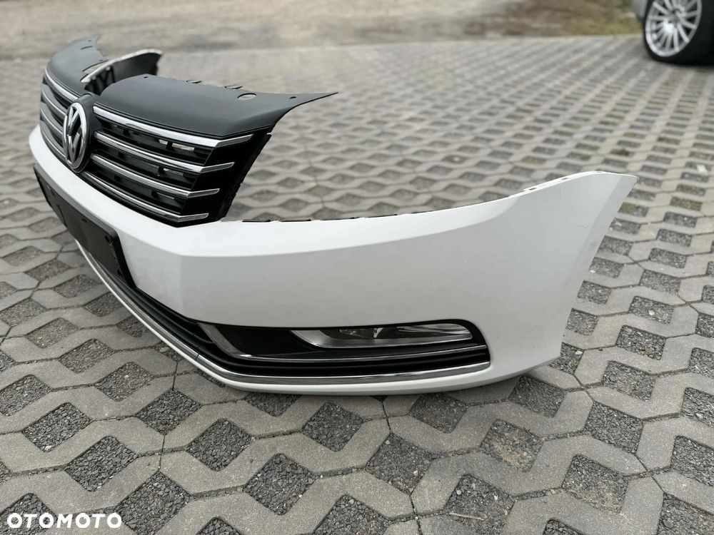 Vw Passat B7 Zderzak Przód Przedni Kompletny LB9A 10-14 - 12