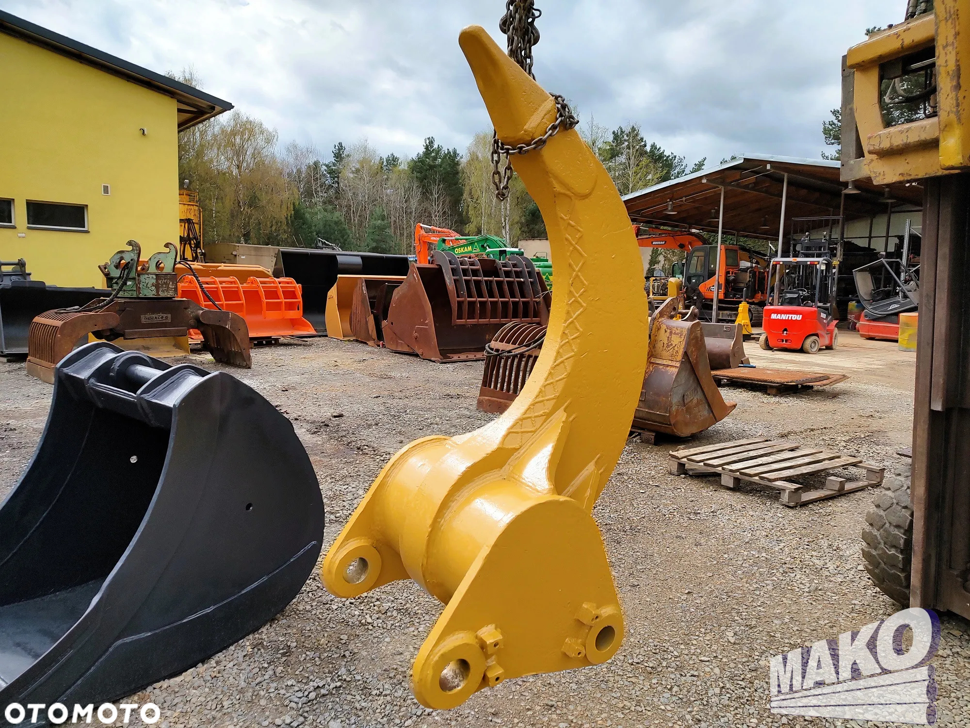 Zrywak Liebherr do koparki 20 - 40 ton Miller fi 80 - 2