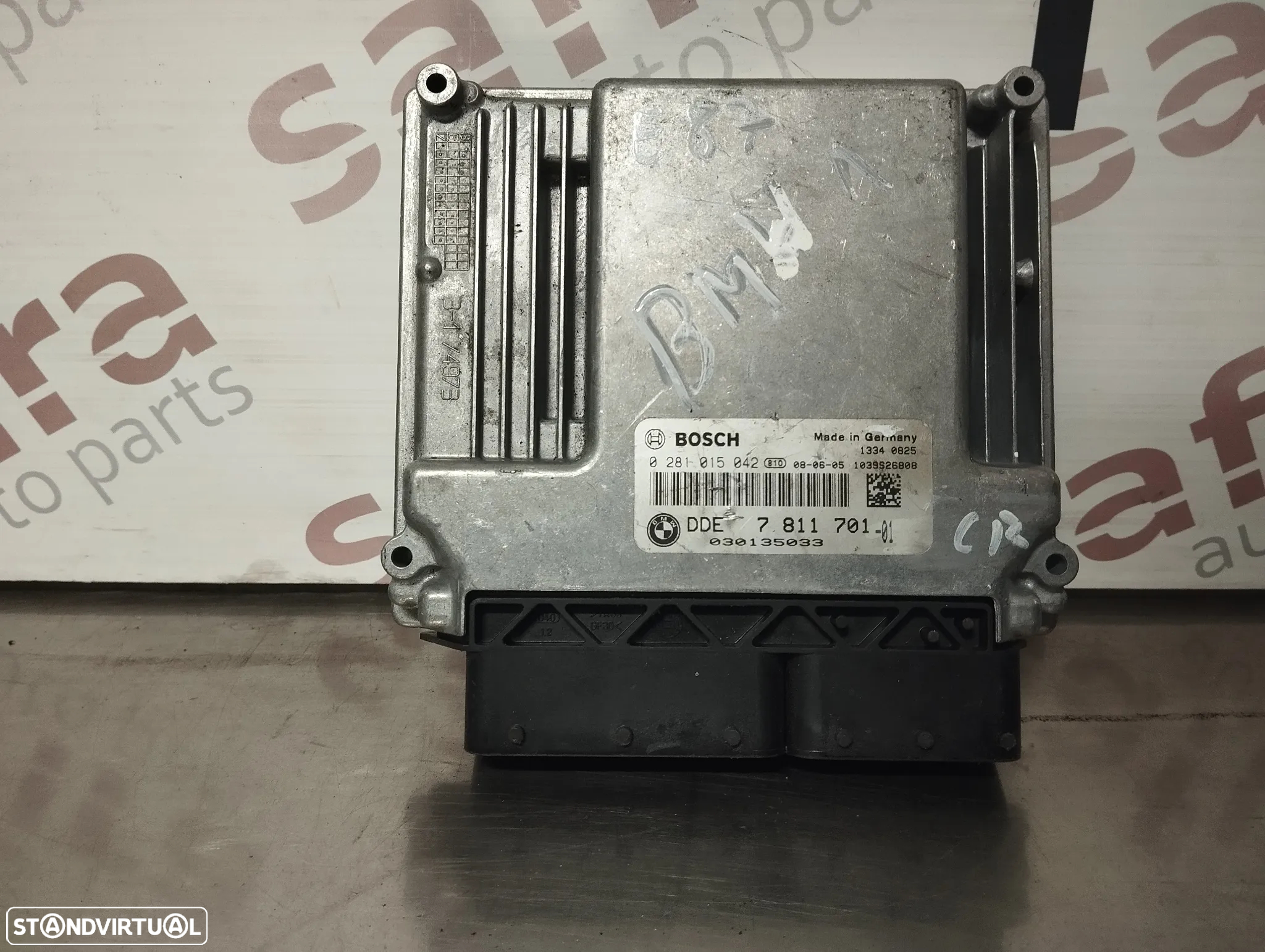 UNIDADE / CENTRALINA DO MOTOR BMW E90 E87 E81 E91 118D 318D  0281015042 7811701 - 3