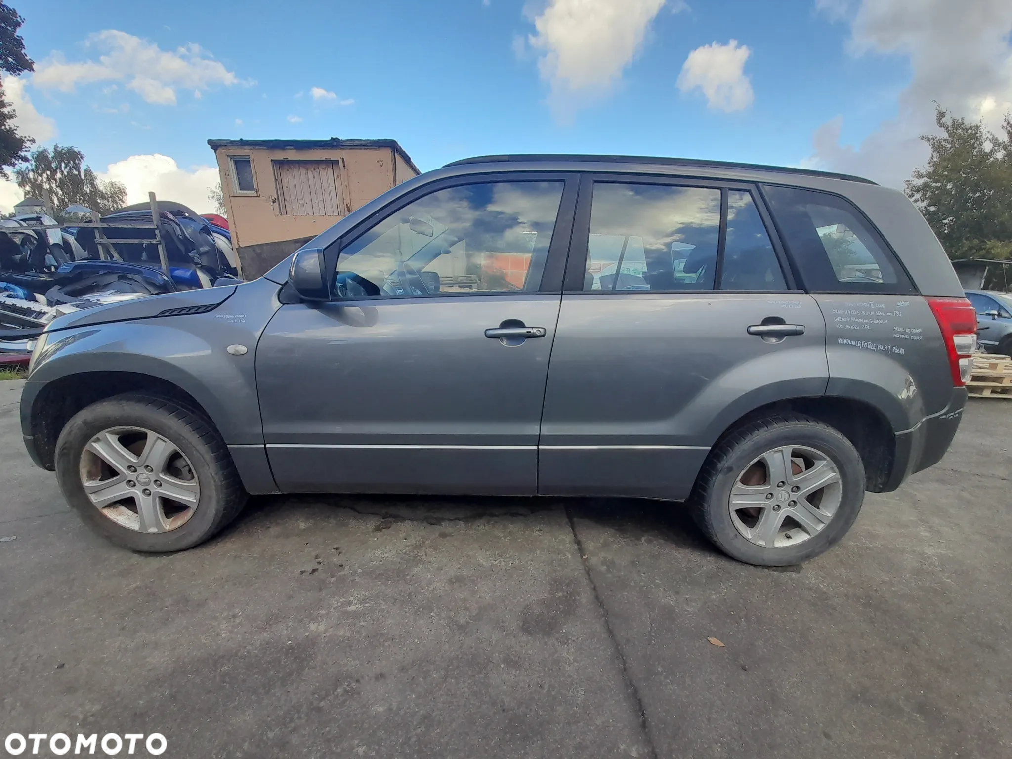 SUZUKI GRAND VITARA II DRZWI LEWY TYŁ LEWE TYLNE ZDL - 19