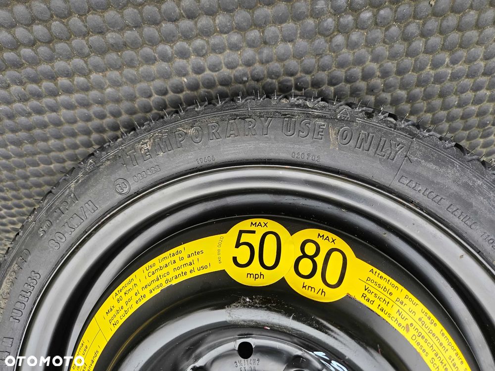 Kolo Dojazdowe Dojazdowka Zapasowe 4x100 VW Seat 3.5J R14 ET42 Pokrowiec - 29