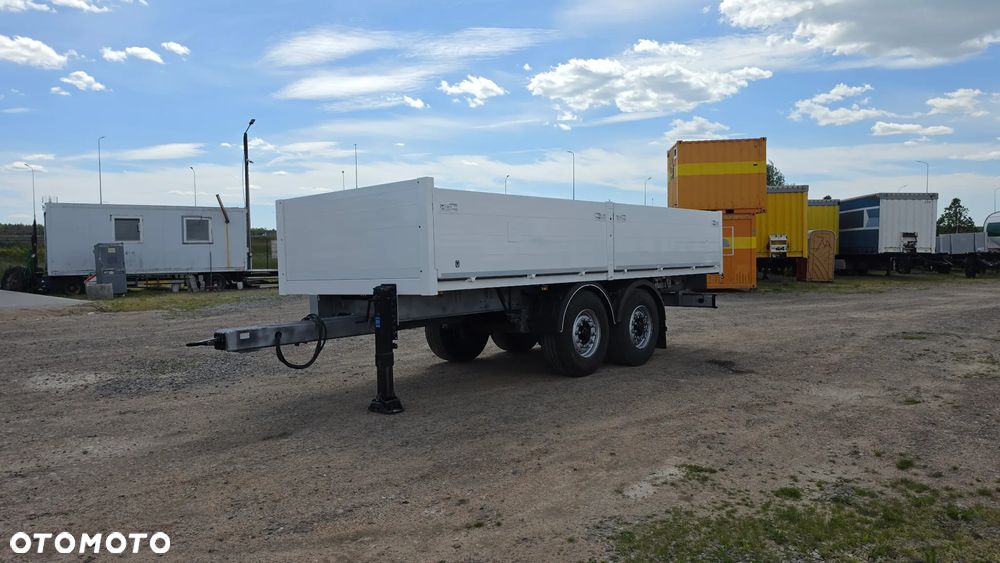 WEB Trailer 42.000zł netto BUDOWLANKA 6.35M 2015ROK RAMA OCYNK TANDEM GÓRNY ZACZEP ST.BDB MOŻLIWOŚĆ TRANSPORTU - 2