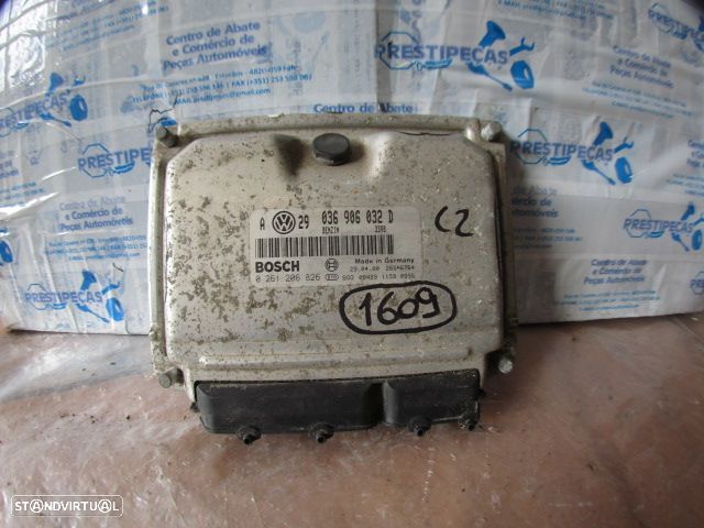 Centralina 036906032D 0261206826 VW GOLF 4 (1J) 2000 1.4I 16V 75CV 5P CINZA ORIGINAL - 1