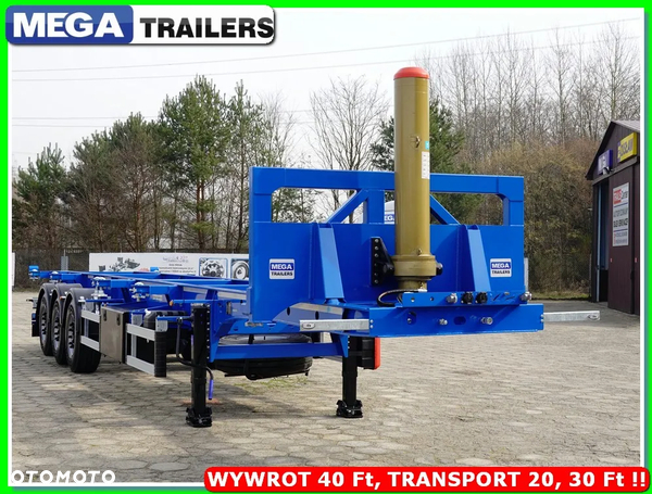 Inny 40 Ft/KIPPER podwozie do kontenerów 2 x 20, 1 x 40, Z WYWROTEM !!!