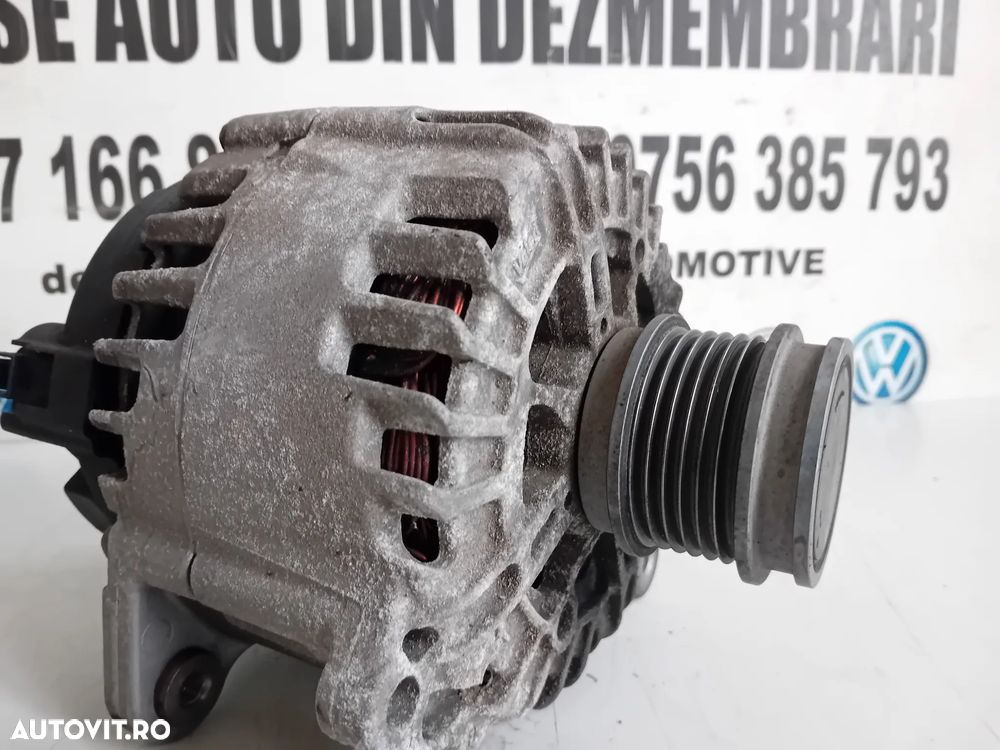 Alternator Vw Seat Skoda Audi 2.0 tdi Euro 6 Cod 05L903026L Passat B8 Golf Leon Ateca Superb Octavia - 5