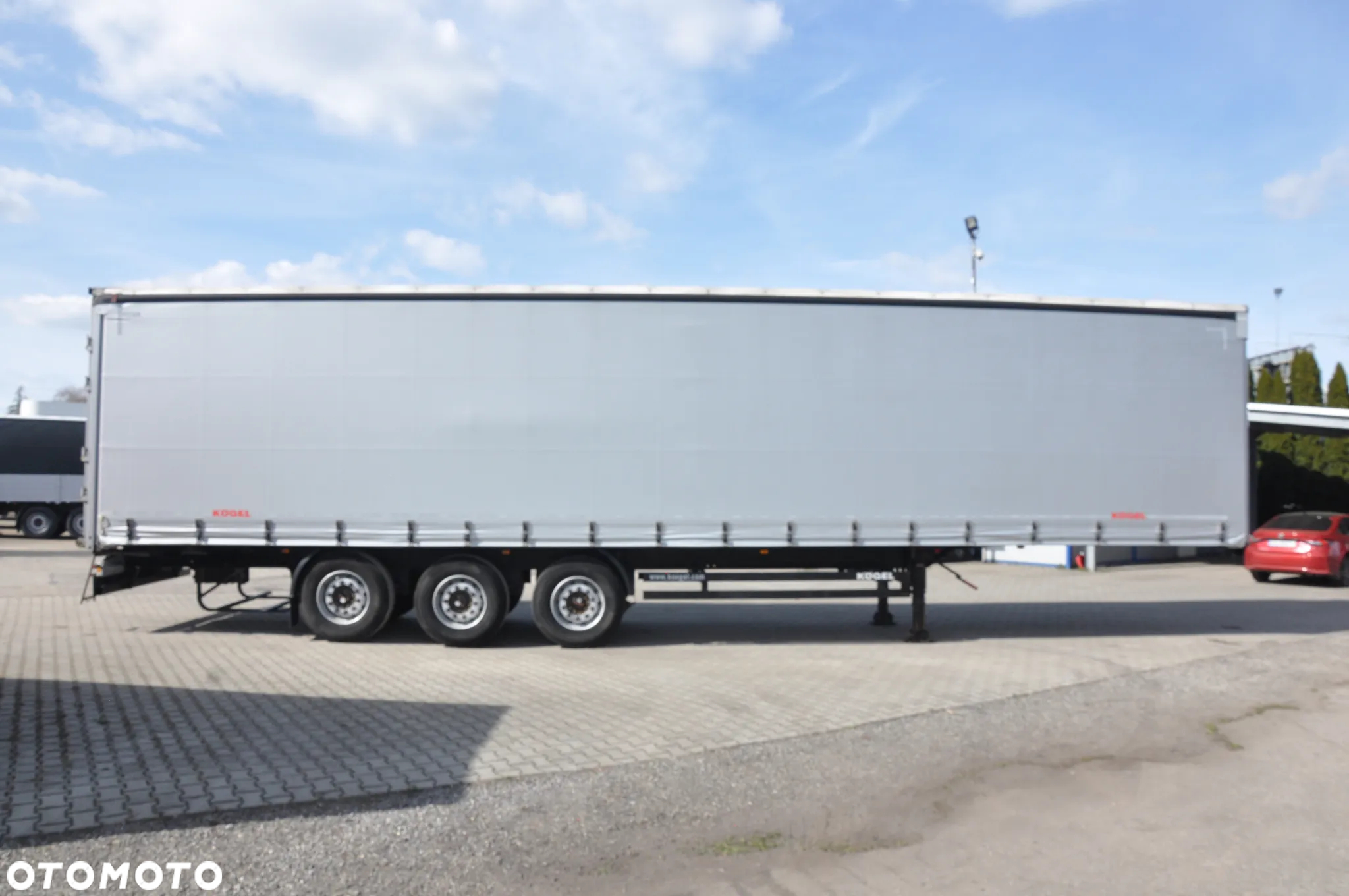 Kögel STANDARD PODNOSZONA OŚ NOVUM WAGA 6 240 kg - 8