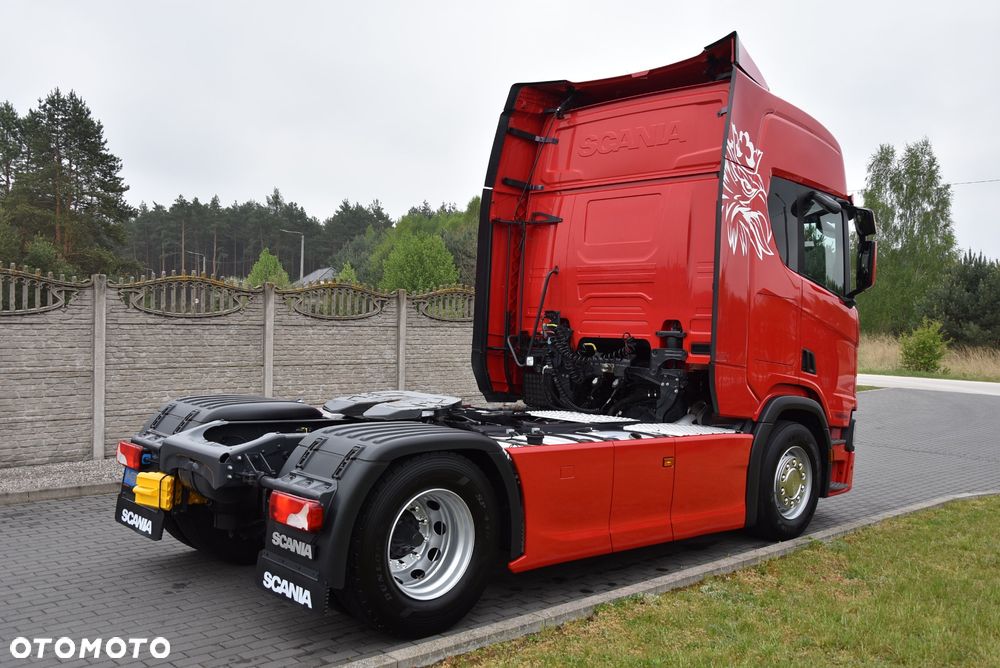 Scania R 450 / HYDRAULIKA HYVA / CAŁA NA PODUSZKACH / I PARK-COOL / 2021 / FULL LED / STANDARD / Retarder / !! Jak nowa !! - 9
