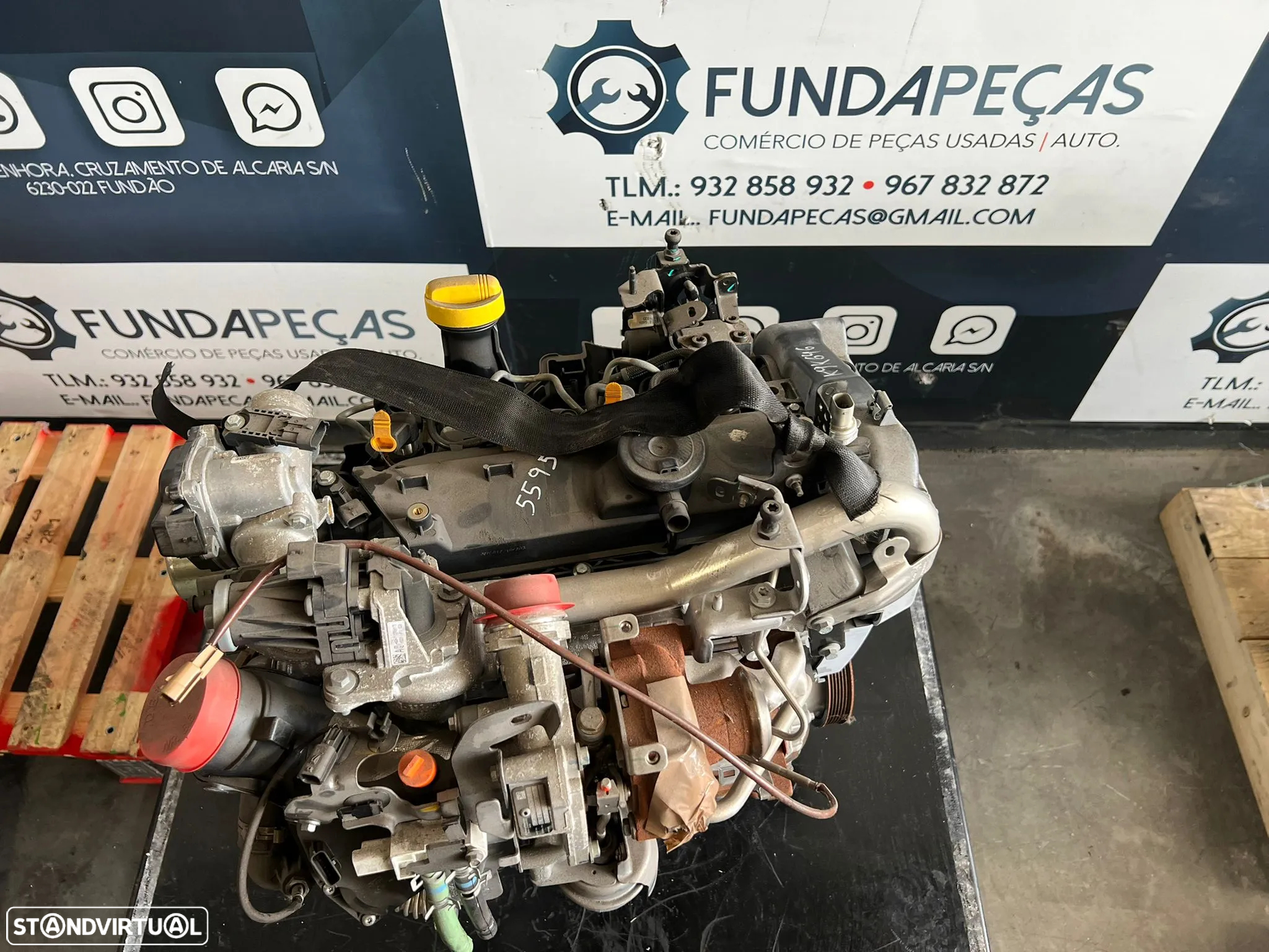 Motor Renault Kadjar 1.5 DCi 110 Cv (NOVO) Ref: K9K646 - 5
