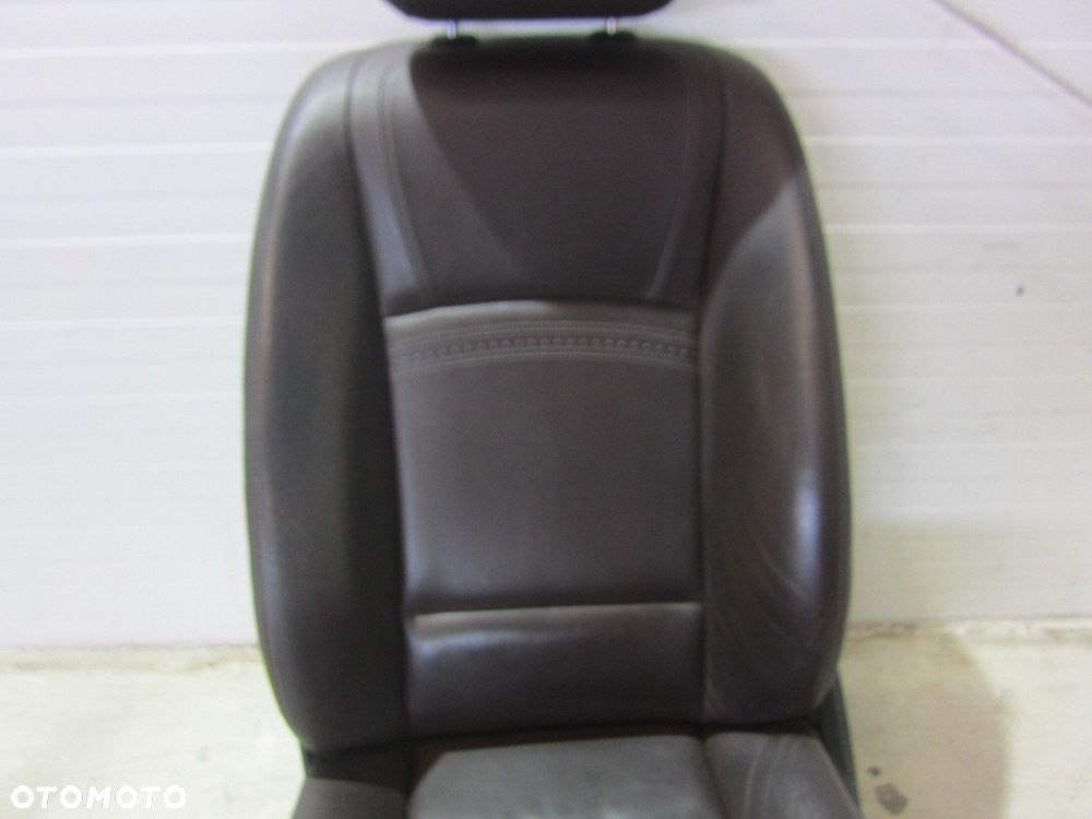 BMW 5 F10 FOTELE FOTEL LEWY KIEROWCY BRĄZOWY BRĄZ MOKKA 52107310120 SKÓRA - 4