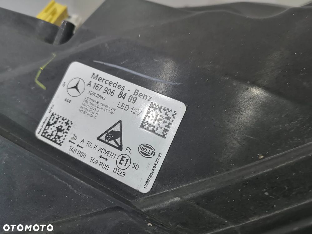 Lampa Prawa Mercedes GLE W167 A167 LIFT MULTIBEAM LED FULL LED Przód Przednia - 2