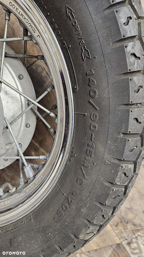 YAMAHA XV 535 VIRAGO FELGA TYŁ TYLNA HAMULEC BĘBNOWY BĘBEN - 12