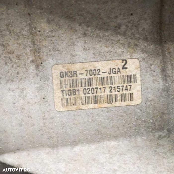 Cutie de viteze Ford Transit 2.0 TDCI; 2018; 6 Trepte; GK2R-7002-EGA - 4