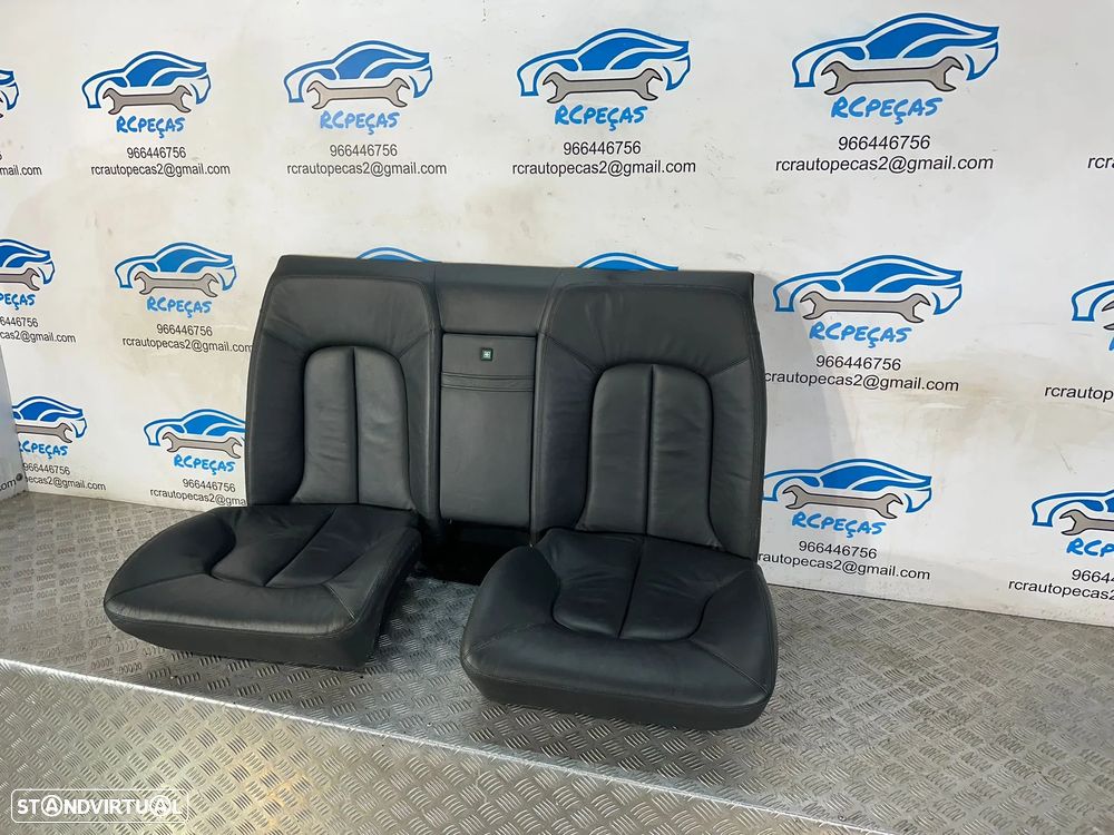 Conjunto Bancos Pele Frontais Frente Tras Traseiros Mercedes Benz CL W215 Eletricos - 11