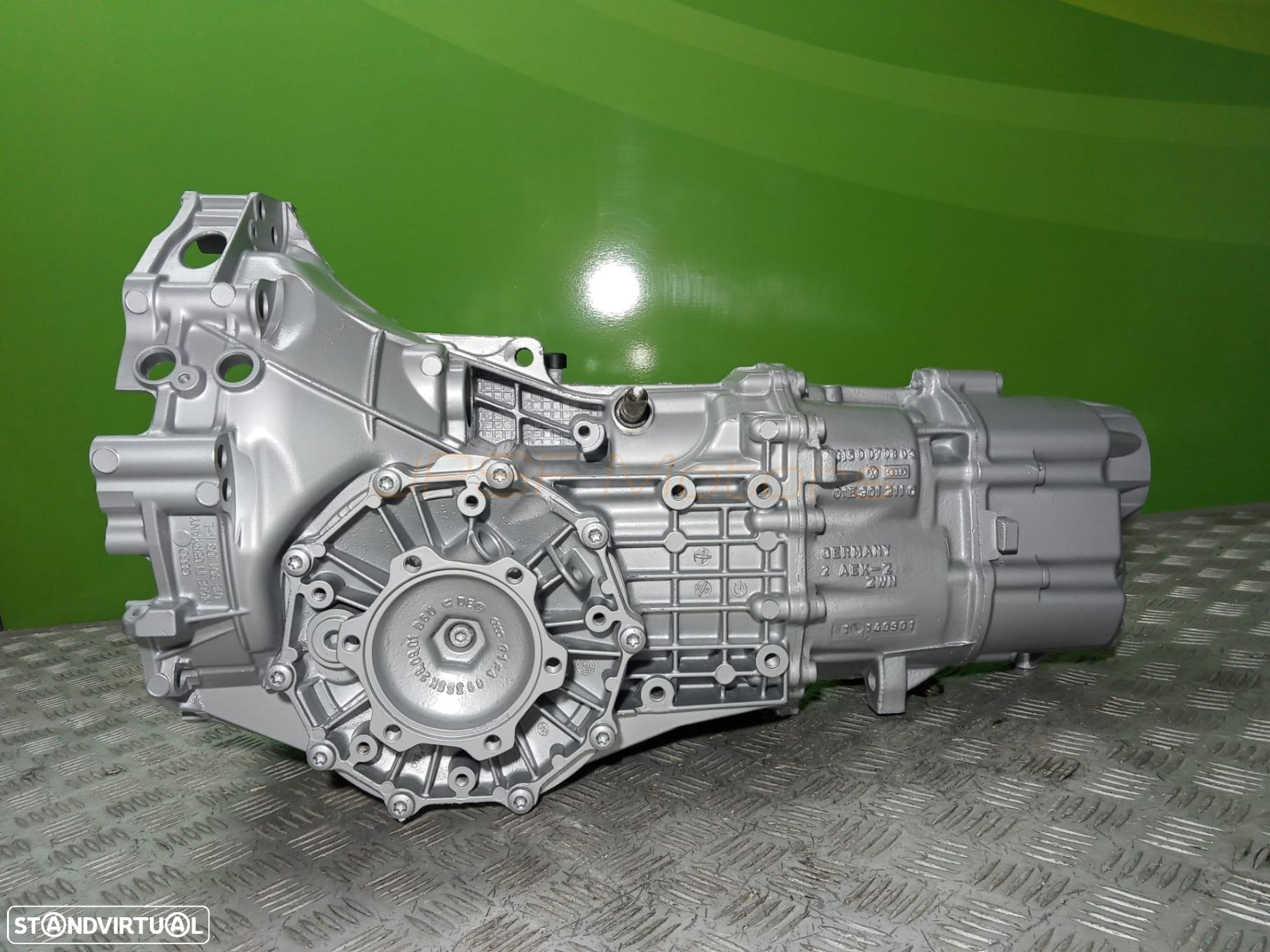 Caixa Velocidades Recondicionada Audi A4 1.9 Tdi 2003 Ref GBA - 3