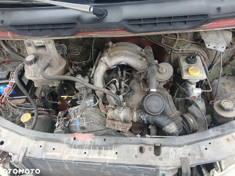ford transit mk5 silnik 2.5D KRAB skrzynia sanki belka przód tył wahacz zacisk blizniak - 2