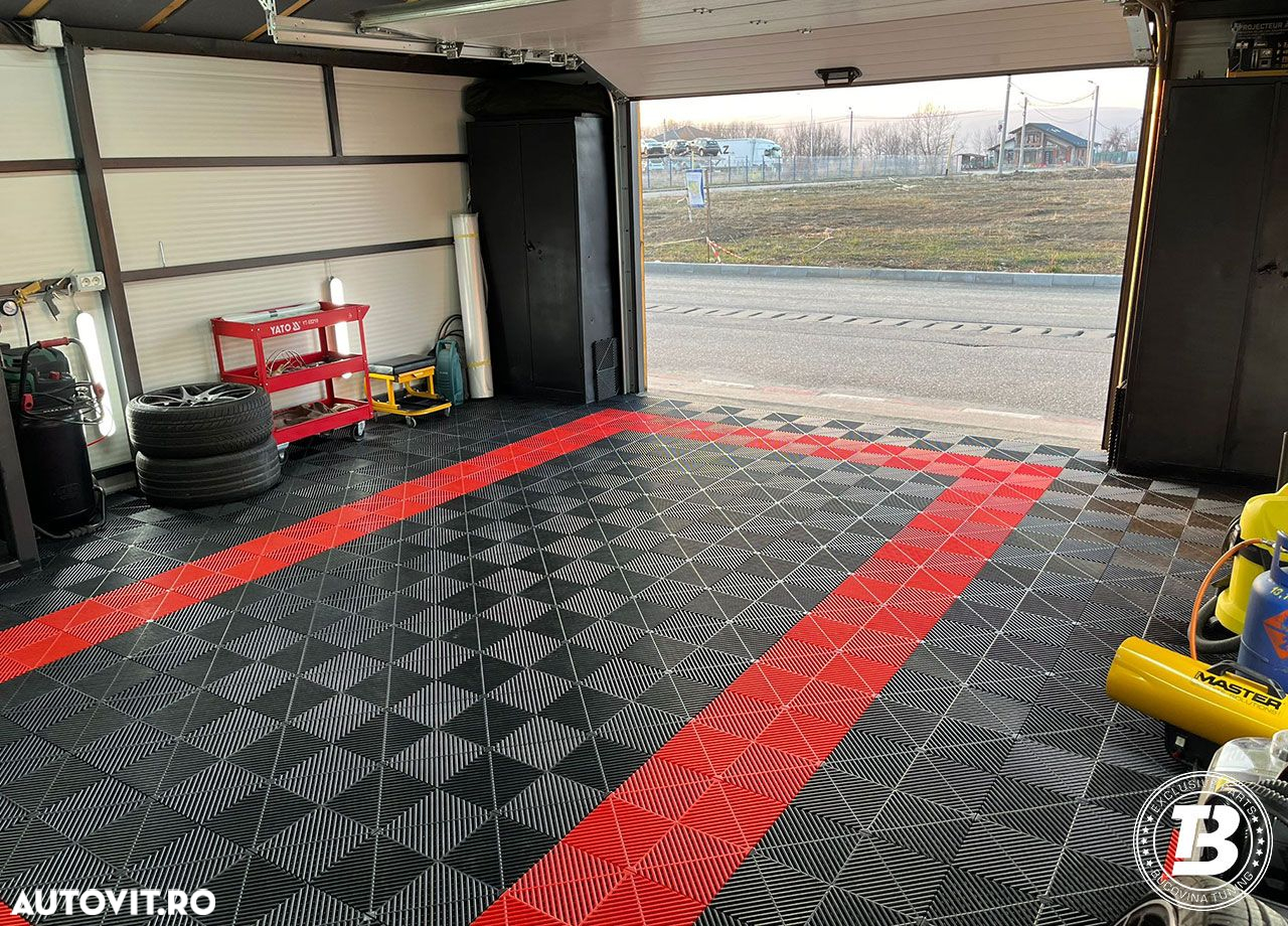 Pardoseala Modulara pentru Garaj si Ateliere Detailing - 2