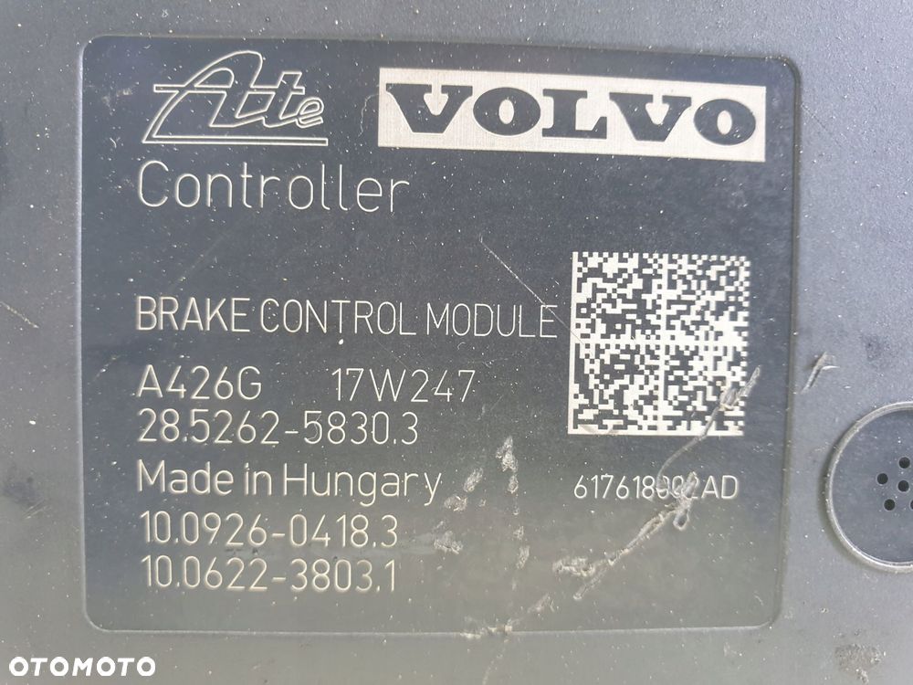 Volvo XC60 lift POMPA ABS Sterownik P31423348 - 2