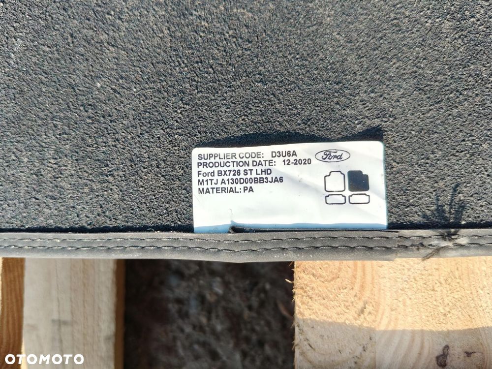 FORD PUMA ST DYWANIKI WELUROWE KOMPLET EUROPA ORGINAŁ - 8