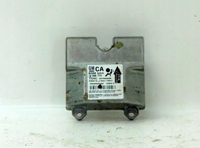 OPEL ASTRA H III 1.4 90KM 09 GTC MODUŁ STEROWNIK AIRBAG PODUSZEK 13288174 - 1