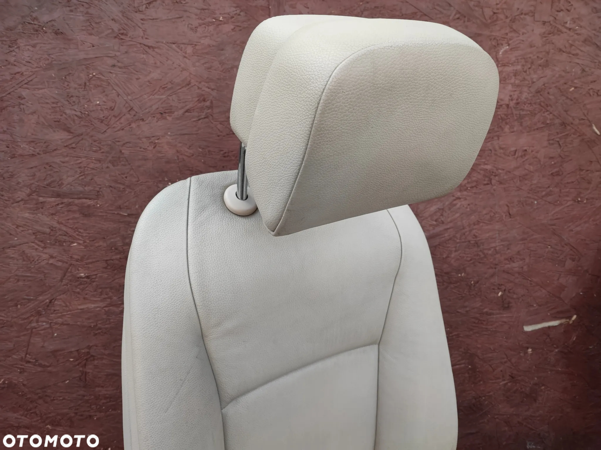 BMW F10 / F11 ORYGINALNE FOTELE PRZEDNIE LEWEY / PRAWY W KOLORZE OYSTER / DAKOTA CREMA ELEKTRYCZNE, PODGRZEWANE O NR. 52 10 9 172 763 OEM - 18