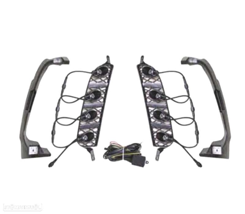 KIT DE LUZ DIURNA HONDA CIVIC 16-20 DRL PÁRA-CHOQUES TYPE R - 2