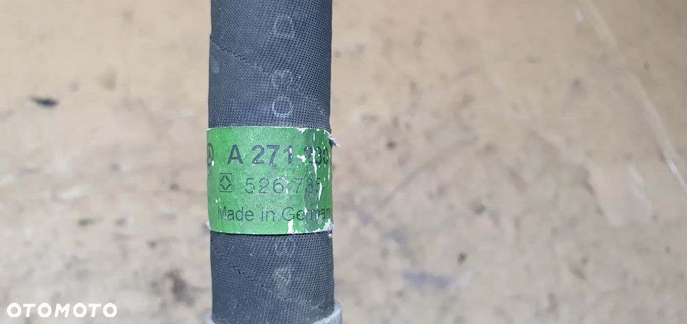 Przewód rurka klimatyzacji klimy Mercedes W209 A2712300556 - 6