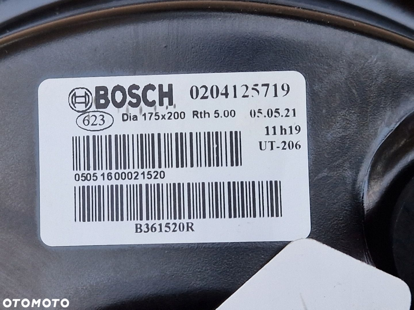 VW SKODA SEAT AUDI SERWO Bosch 0 204 125 719 NOWE ORYGINAŁ - 3