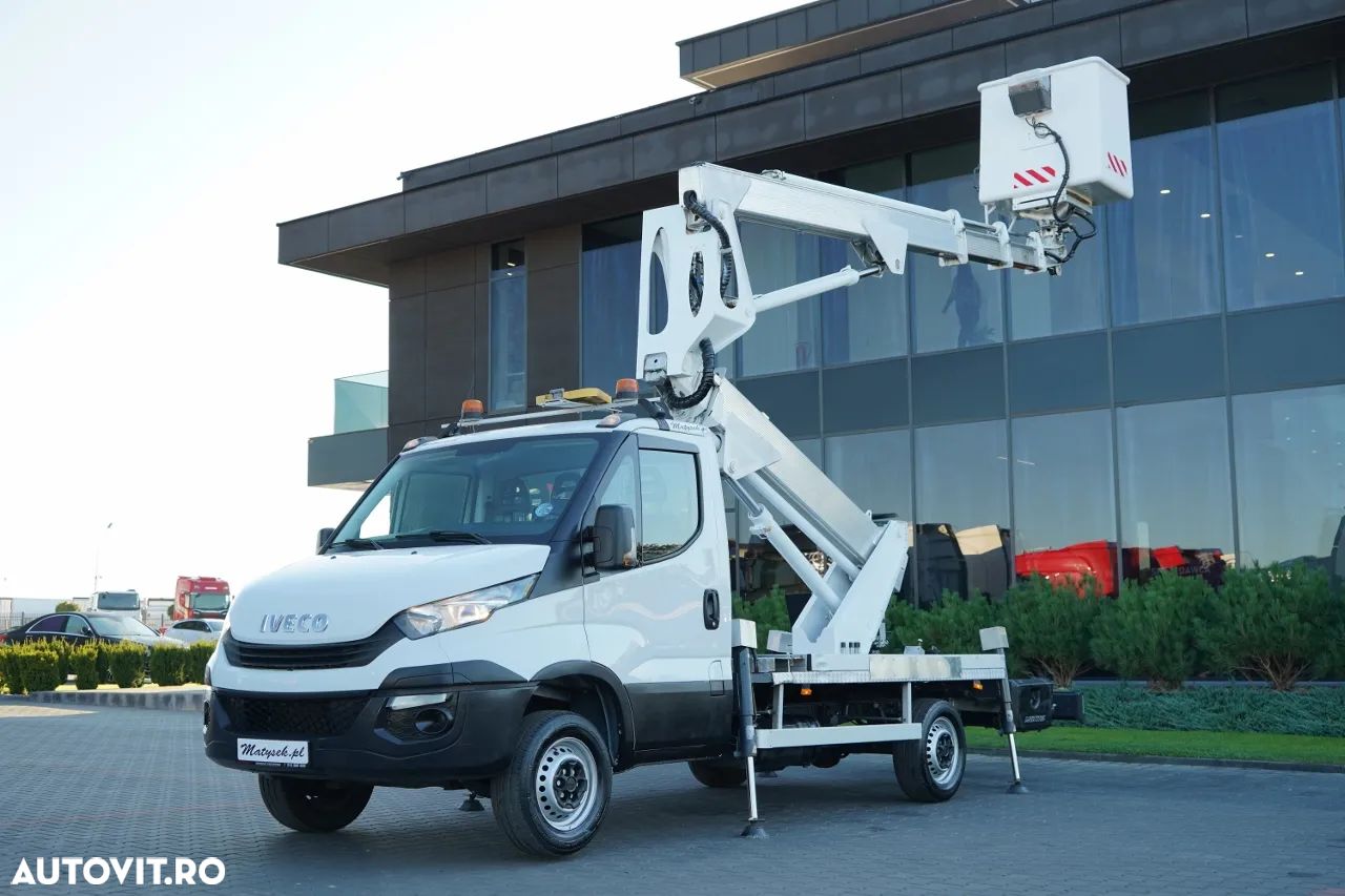 Iveco DAILY 35-120 / RIDICARE 20 METRI / 4 STABILIZATOARE / MANUALĂ / 2017 - 1