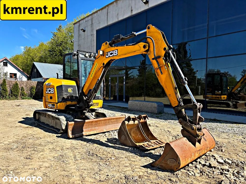 JCB 48Z-1 MINI-KOPARKA 2017R. | JCB 8040, 8050, 51, 55, KUBOTA KV VOLVO ECR 48, KOMATSU PC50, CAT 305 - 9