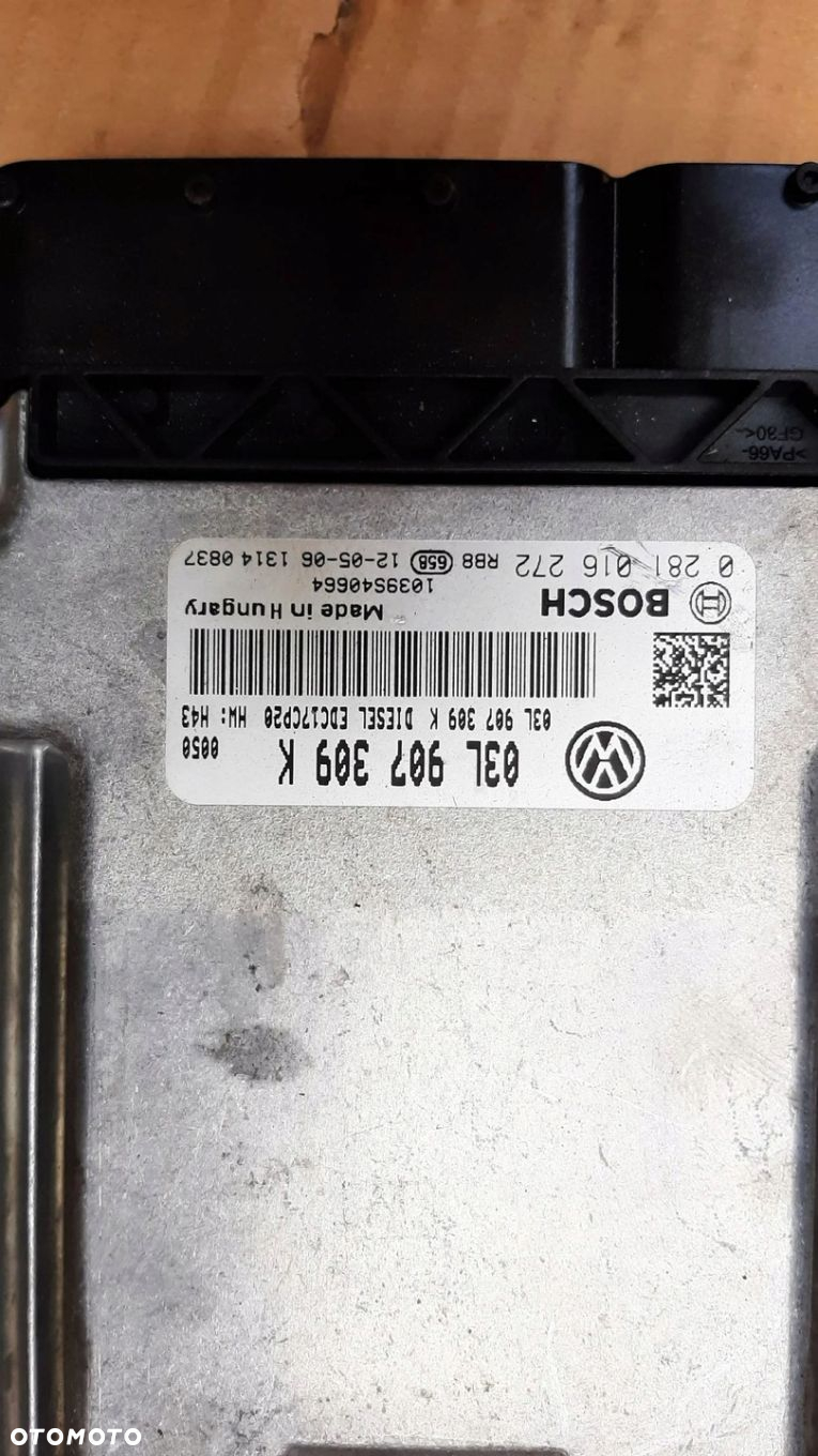 STEROWNIK SILNIKA 03L907309K VW T5 CARAVELLA TRANSPORTER - 2