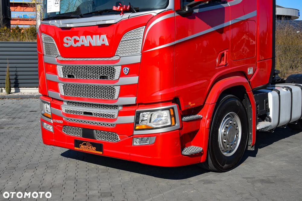 Scania R500 / FULL AIRMATIC / HYDRAULIKA / RETARDER / KLIMATYZACJA POSTOJOWA / ACC / KLIMA / LEDY / PO KONTRKCIE SERWISOWYM / SERWISOWANA / SPROWADZONA - 9
