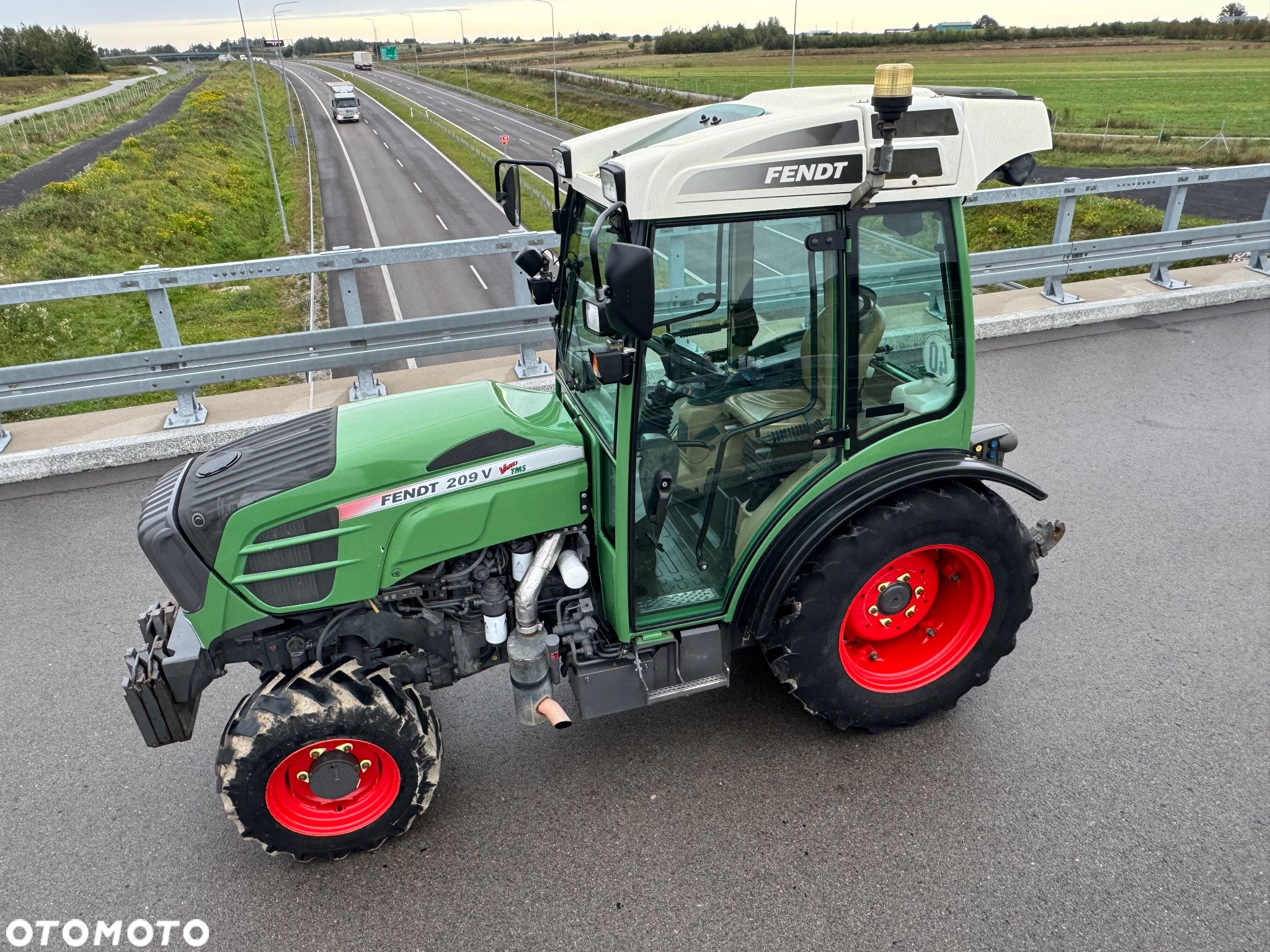 Fendt 209 V Sadowniczy 4x4 Sadownik Super Stan - 12