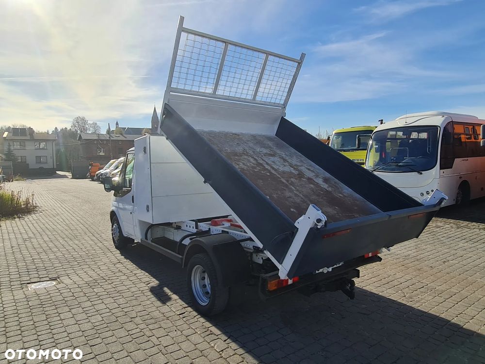 Ford Transit 2013 r. Wywrotka Bliźniak Kiper Na Bliźniaku - 6