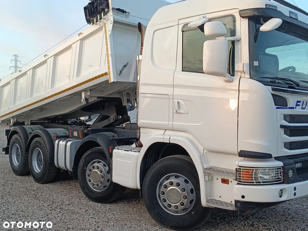 Scania G450 Wywrotka,8x4 Resor, Sypialka,Bortmatik, Meiller, Pełen serwis Scania!!! - 10