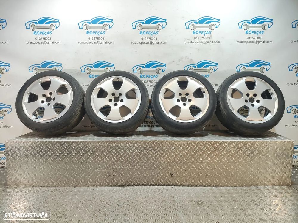 Conjunto Jantes 18 Originais Jaguar 8.5J ET49 5X108 8X231007BA - 2