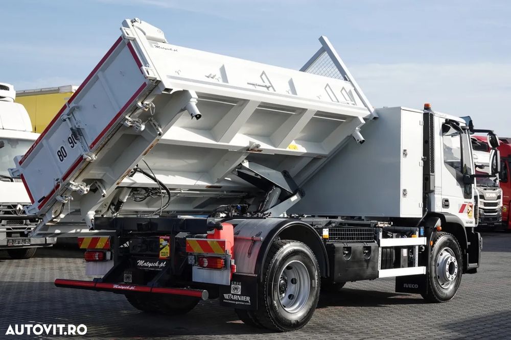 Iveco EUROCARGO 16. 280 / BASCULANTE / HIDROBOARD / BORDMATIC / EURO 6 / CAPACITATE DE INCARCARE: 8300 KG - 7