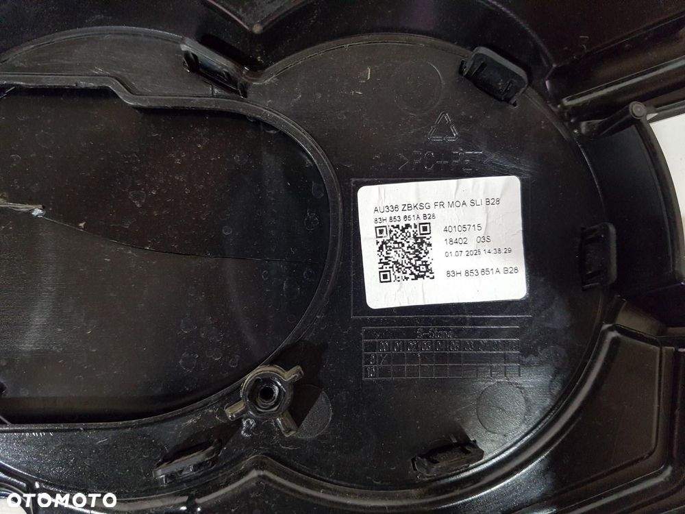 AUDI Q3 S-LINE 83H 25- GRILL ATRAPA KRATKA ŚRODKOWA 83H853651A ORYGINAŁ - 4