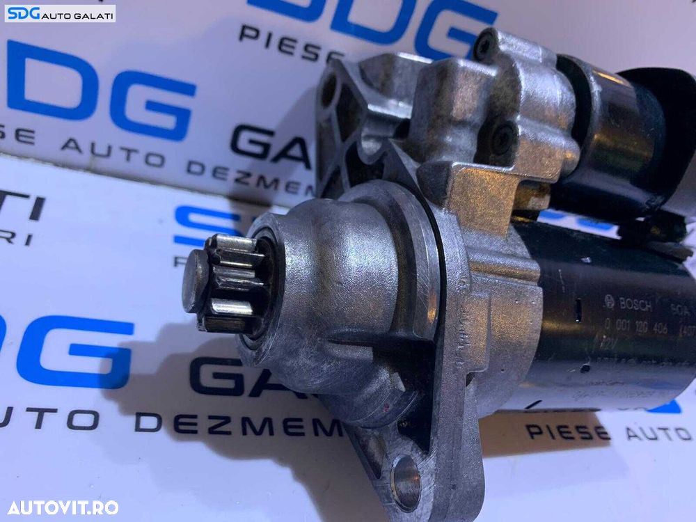 Electromotor cu 10 Dinti Skoda Octavia 2 1.6 FSI BLF 2004 - 2013 Cod 02T911023R 0001120406 [B3606] - 4