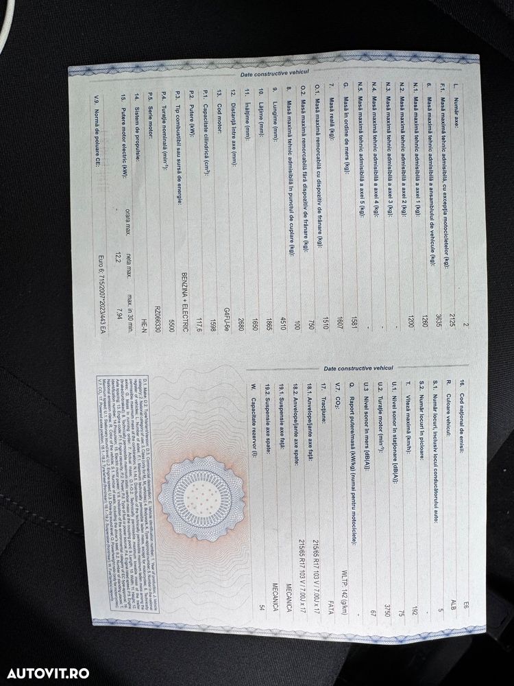 Hyundai Tucson 1.6 l 215 CP 2WD 6AT HEV Style - 8