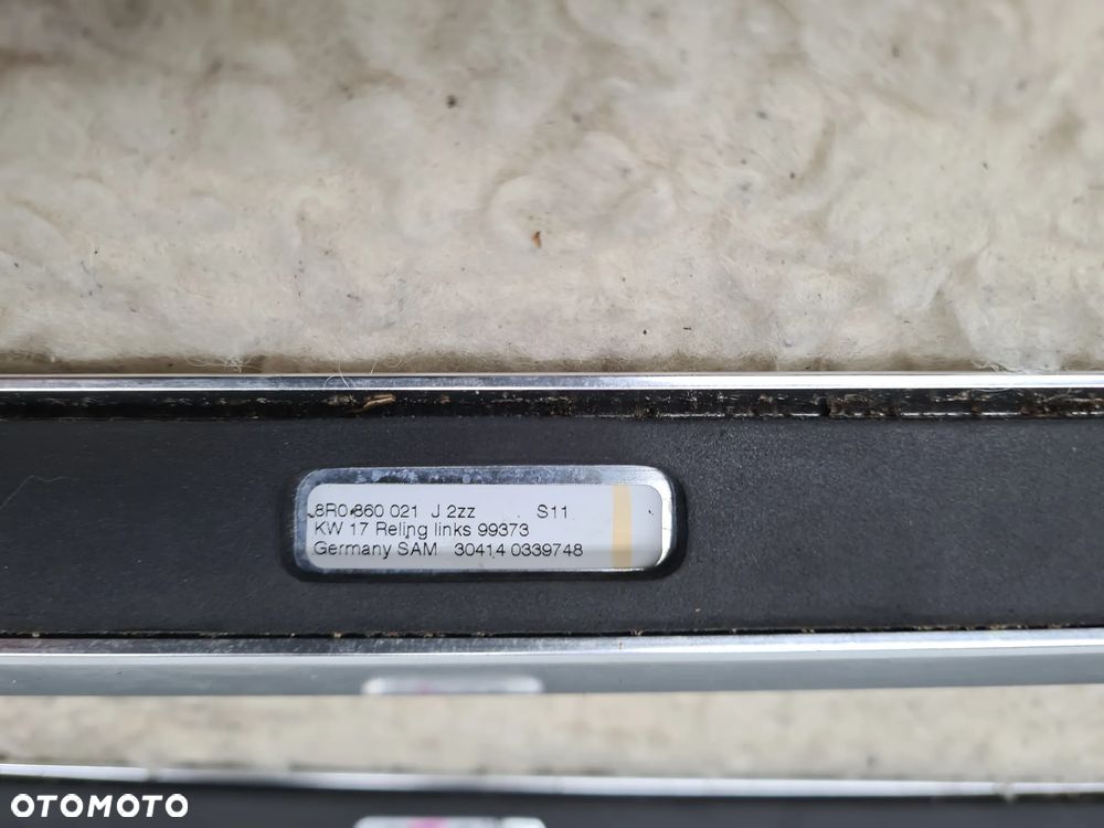 AUDI SQ5 Q5 8R RELINGI DACHOWE PRAWY LEWY - 17