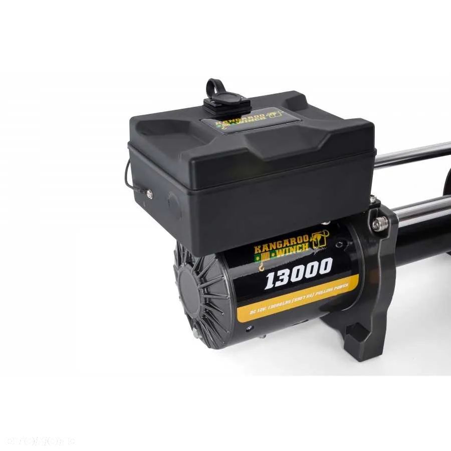 Wyciągarka elektryczna Kangaroowinch K13000 12V lina stalowa sterowanie bezprzewodowe - 5
