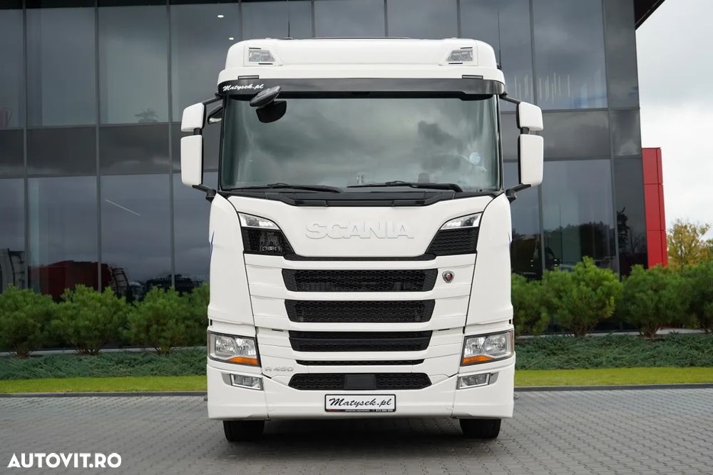 Scania R 450 / RETARDER / CABINĂ JOSĂ / SISTEM HIDRAULIC / I-PARK COOL / COMPLET AIRMATIC / JANTE DIN ALIAJ - 3